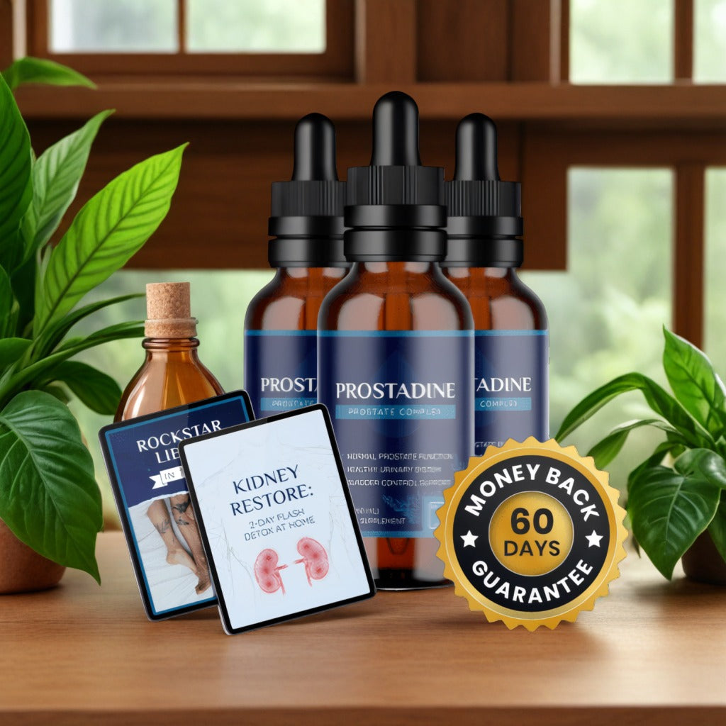 Prostadine - 3 Bottles + 2  Ebooks