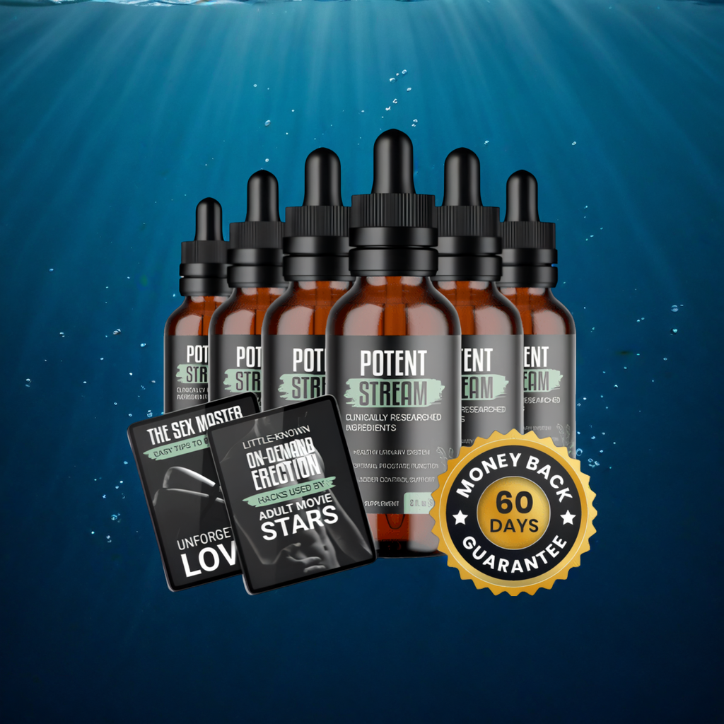 PotentStream - 6 Bottles + 2  Ebooks
