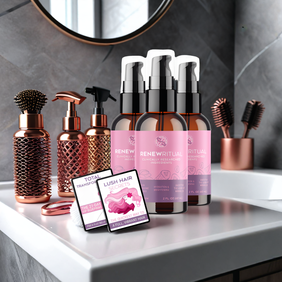 RenewRitual - 3 Bottles + 2  Ebooks